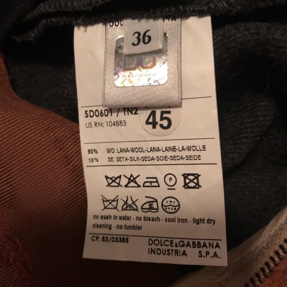 🚫SOLD🚫 D&G Light Grey Ruffle-back Dress - Picture 5 of 5